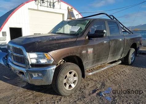 2010 Dodge Ram 2500 Slt из США, поврежденный, VIN 3D7TT2CTXAG124902